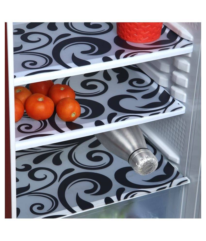 E-Retailer - Multicolor PVC Fridge Mats (Pack of 3) E-Retailer - Multicolor PVC Fridge Mats (Pack of 3)