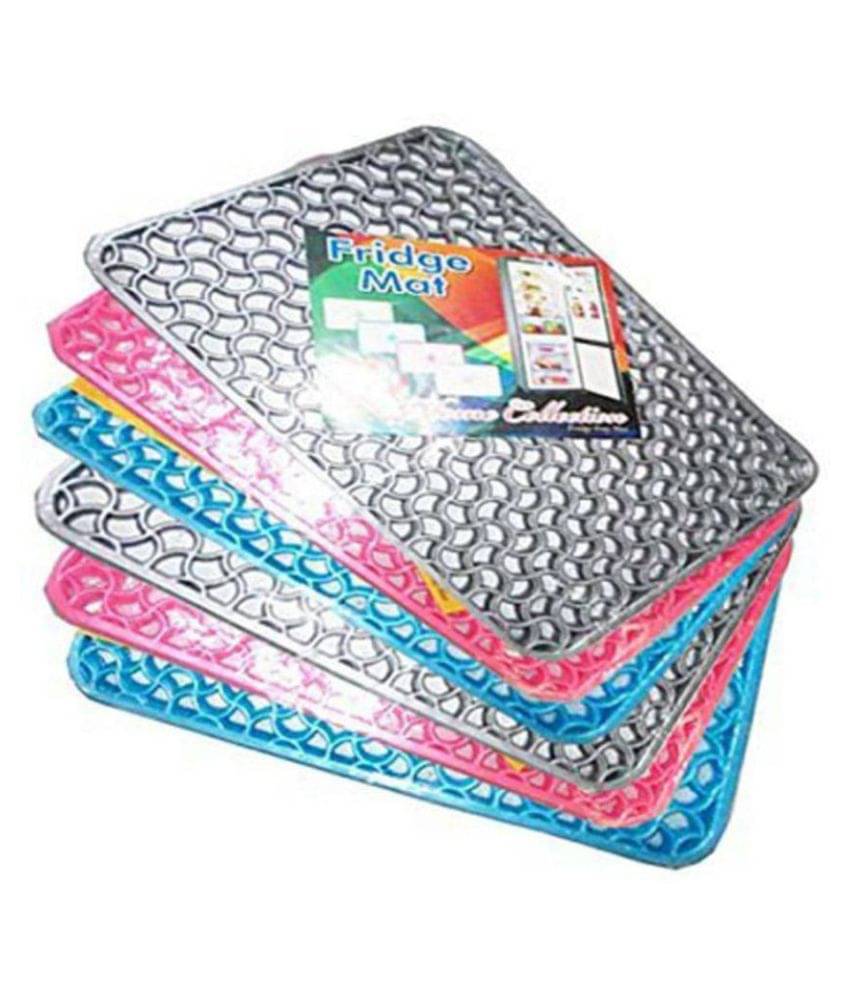     			E-Retailer Set of 3 PVC Multi Fridge Mats