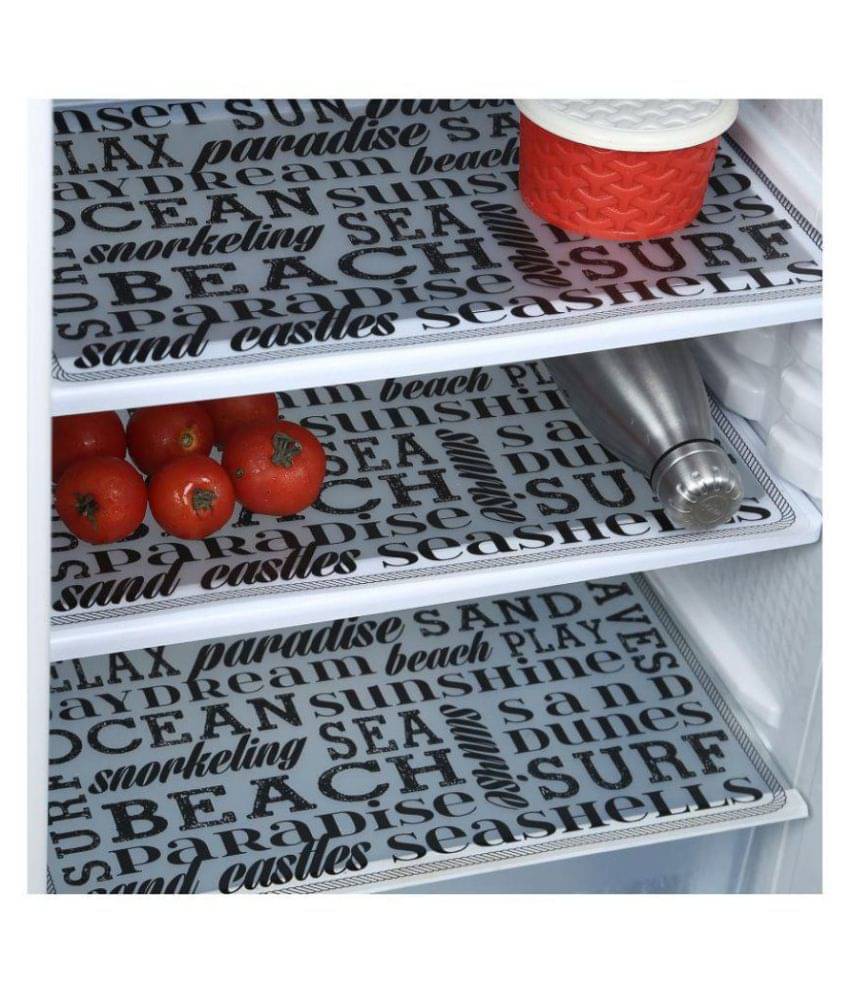 E-Retailer - Multicolor PVC Fridge Mats (Pack of 3) E-Retailer - Multicolor PVC Fridge Mats (Pack of 3)