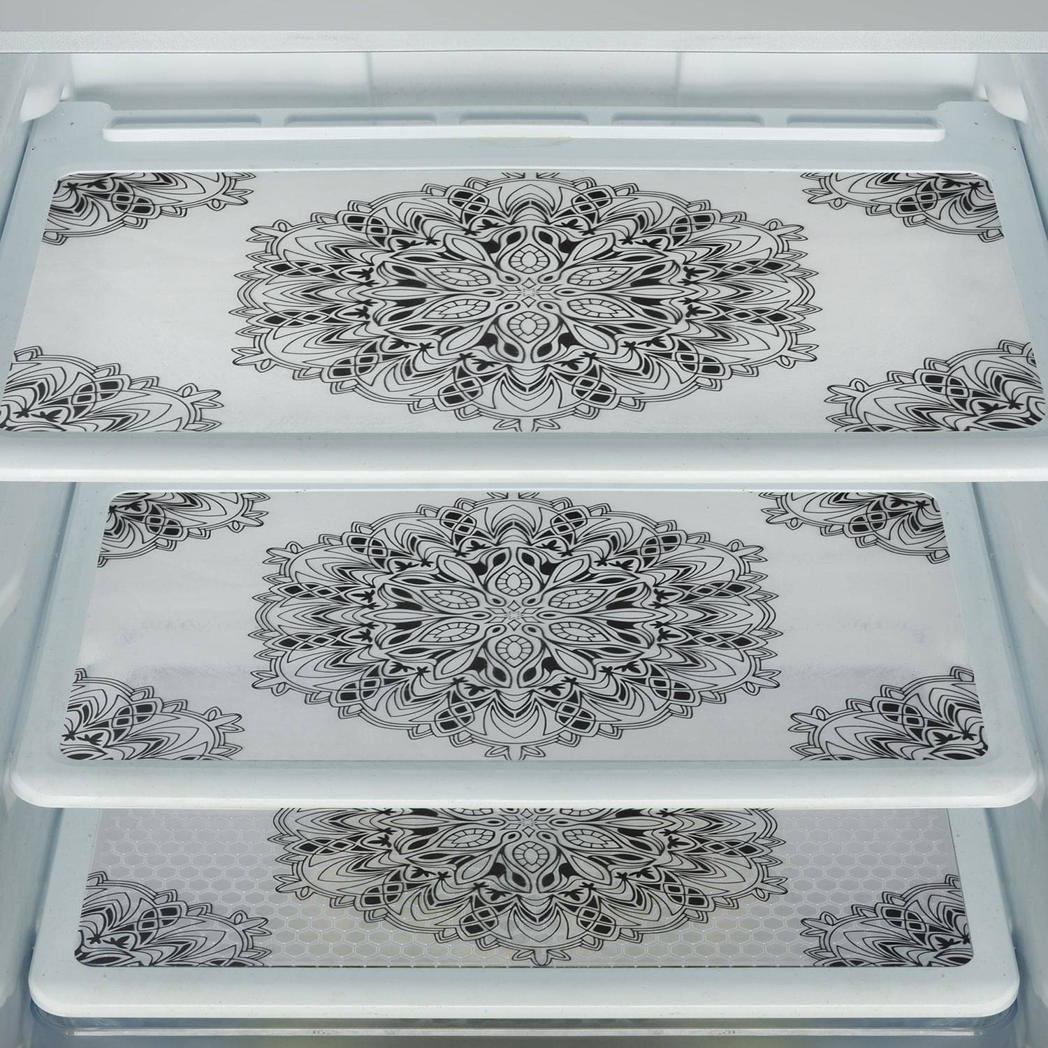 E-Retailer Set of 3 PVC Multi Fridge Mats E-Retailer Set of 3 PVC Multi Fridge Mats