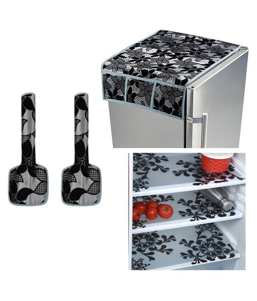 E-Retailer Set of 3 PVC Multi Fridge Top Cover E-Retailer Set of 3 PVC Multi Fridge Top Cover