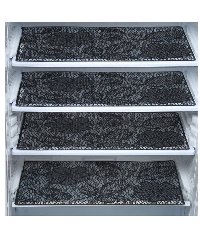 E-Retailer Set of 4 PVC Multi Fridge Mats E-Retailer Set of 4 PVC Multi Fridge Mats