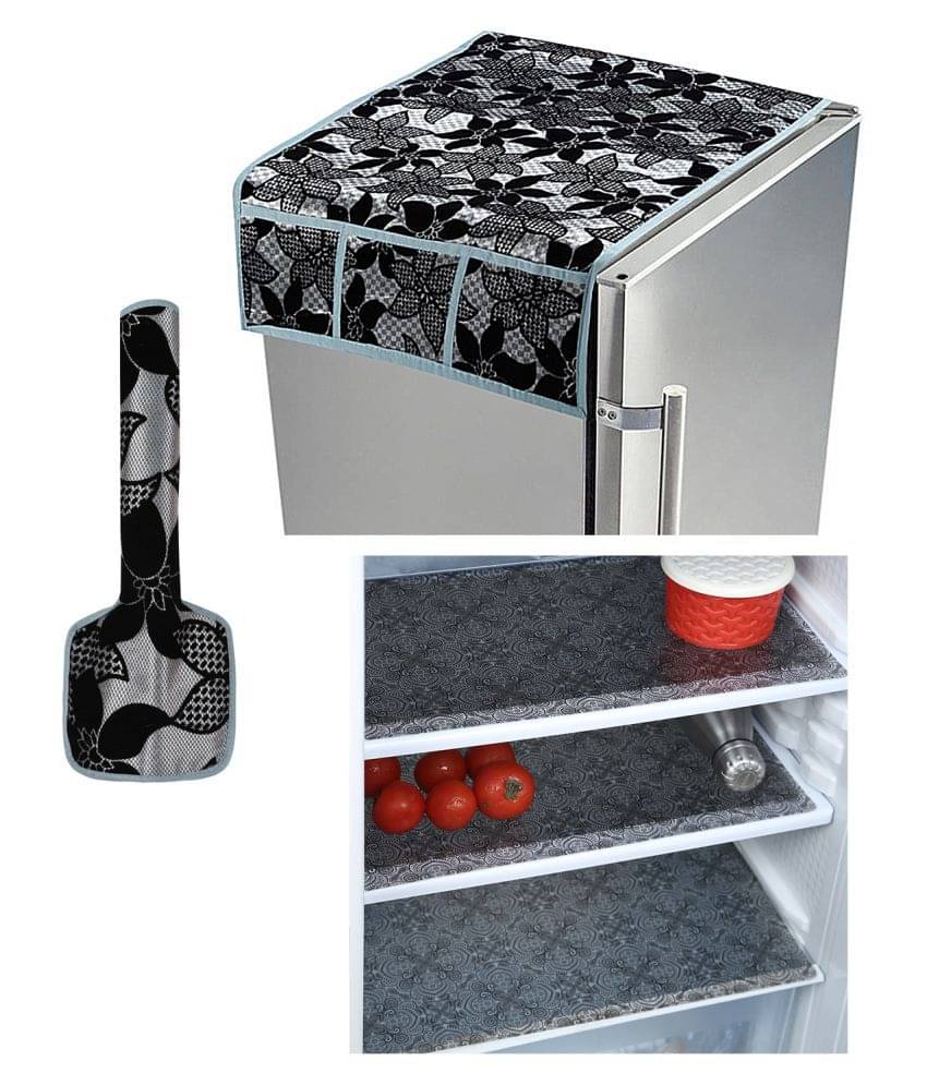     			E-Retailer Set of 5 PVC Multi Fridge Top Cover
