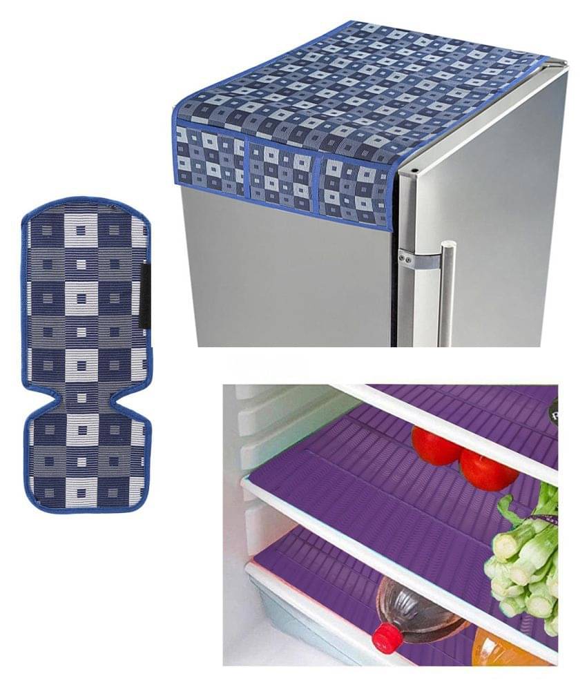    			E-Retailer Set of 5 PVC Multi Fridge Top Cover