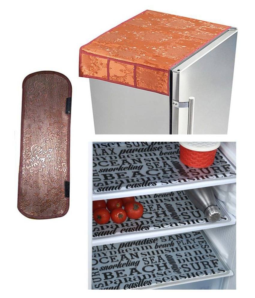     			E-Retailer Set of 5 PVC Multi Fridge Top Cover