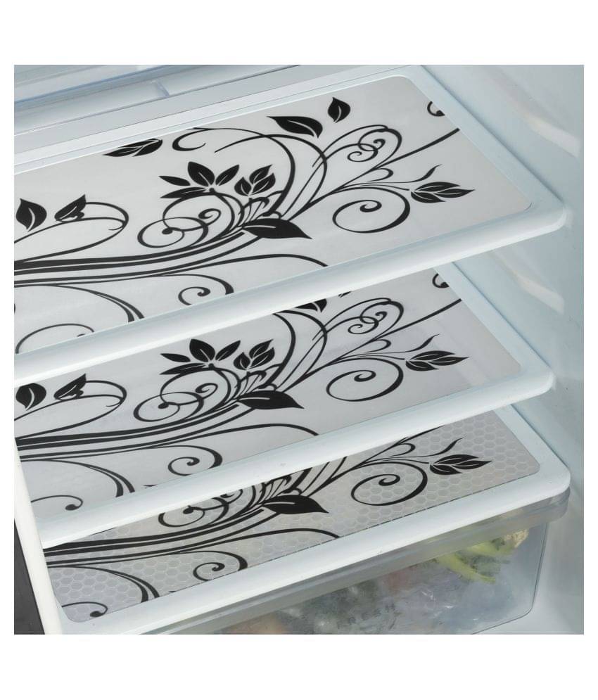 E-Retailer Set of 6 PVC Multi Fridge Mats E-Retailer Set of 6 PVC Multi Fridge Mats