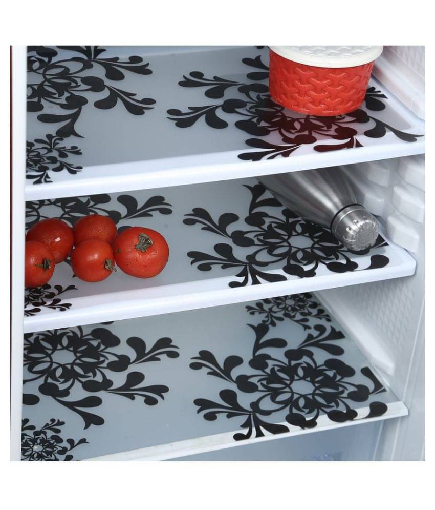 E-Retailer Set of 6 PVC Multi Fridge Mats E-Retailer Set of 6 PVC Multi Fridge Mats