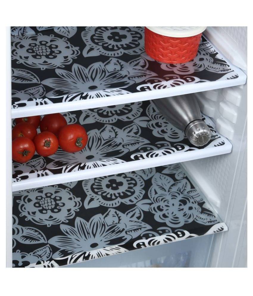     			E-Retailer Set of 6 PVC Multi Fridge Mats
