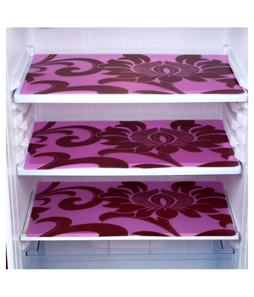     			E-Retailer Set of 6 PVC Multi Fridge Mats