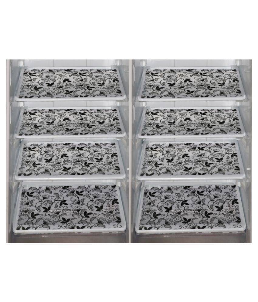 E-Retailer - Multicolor PVC Fridge Mats (Pack of 8) E-Retailer - Multicolor PVC Fridge Mats (Pack of 8)