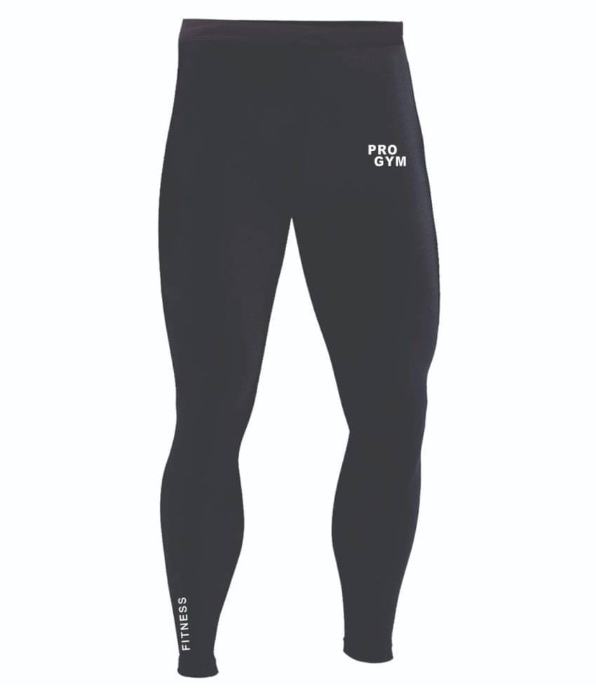     			Pro Gym Men Compression Lower, Pants Tights for Gym Sports Training Polyester Lycra Legging