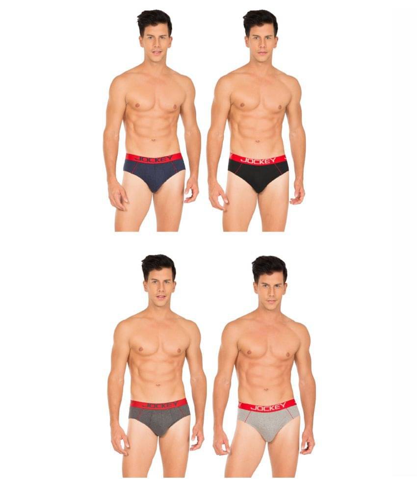 Jockey Multi Brief Pack of 4 Jockey Multi Brief Pack of 4