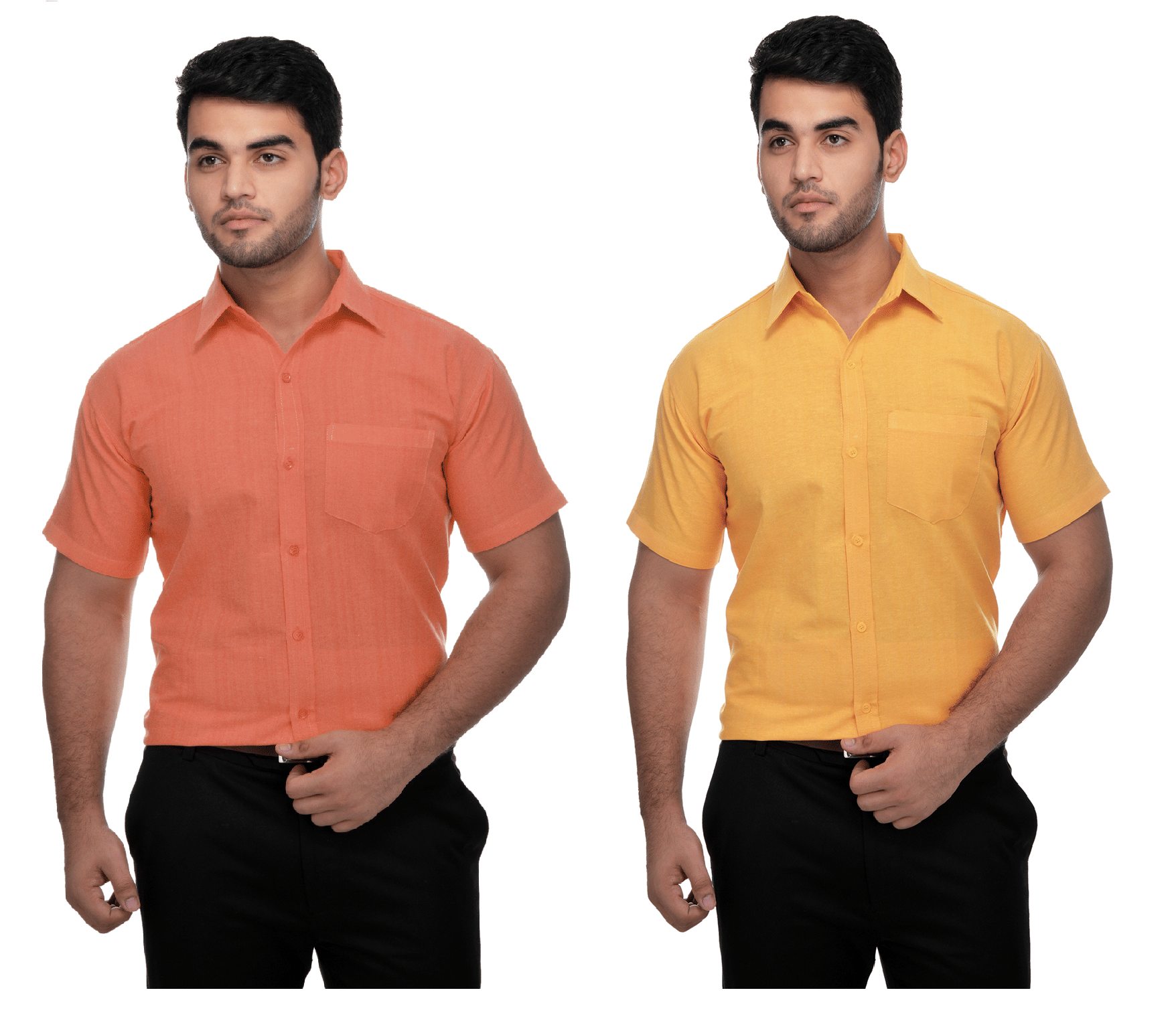 DESHBANDHU DBK - Multicolor Cotton Regular Fit Men's Casual Shirt ( Pack of 2 ) DESHBANDHU DBK - Multicolor Cotton Regular Fit Men's Casual Shirt ( Pack of 2 )