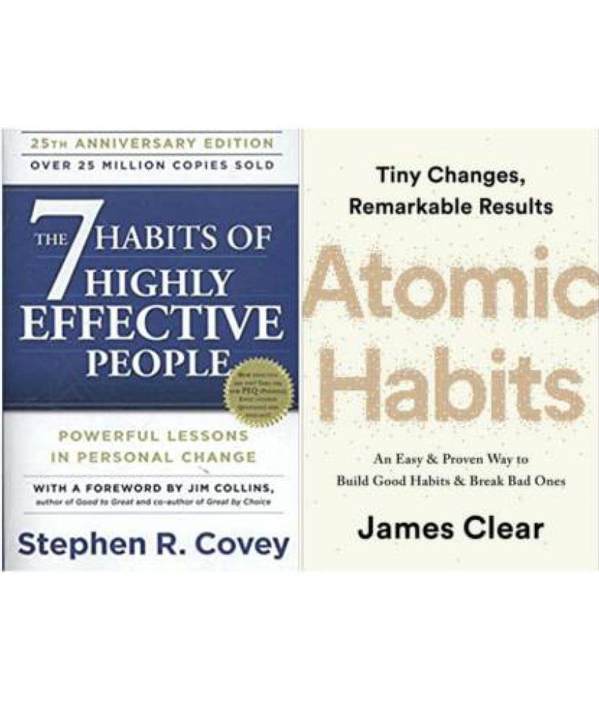 Combo Of 7 HABIT OF HIGHLY EFFECTIVE PEOPLES And ATOMIC HABIT (Paperback, Multiple Authors) Combo Of 7 HABIT OF HIGHLY EFFECTIVE PEOPLES And ATOMIC HABIT (Paperback, Multiple Authors)