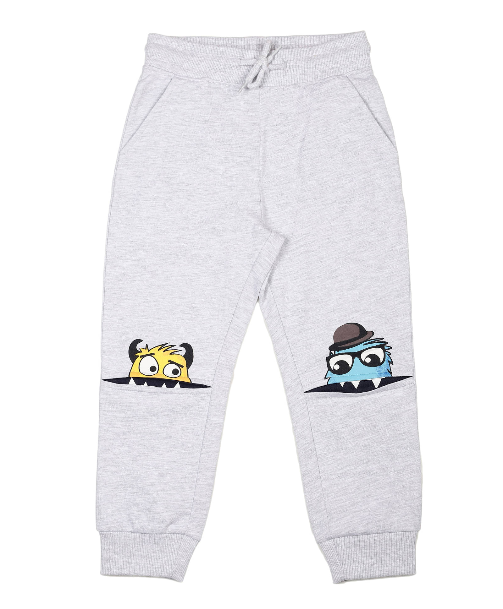     			PLUM TREE Pack of 1 Boys Cotton Trackpant ( Gray )