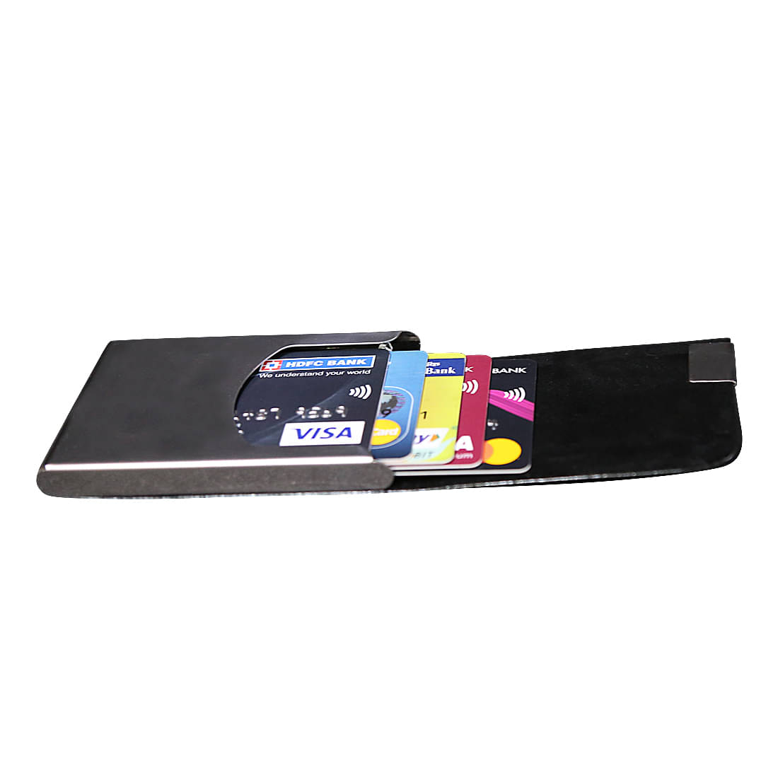     			STYLE SHOES Black Wallet