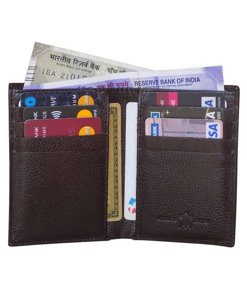     			STYLE SHOES Brown Wallet
