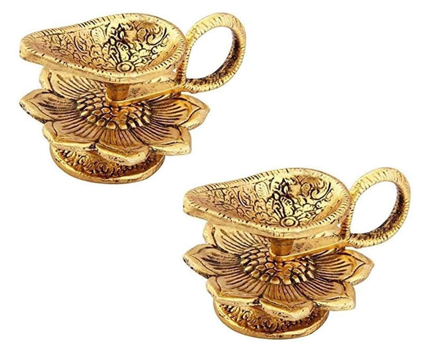     			Abc Handicraft Aluminium Diwali Diya - Pack of 1