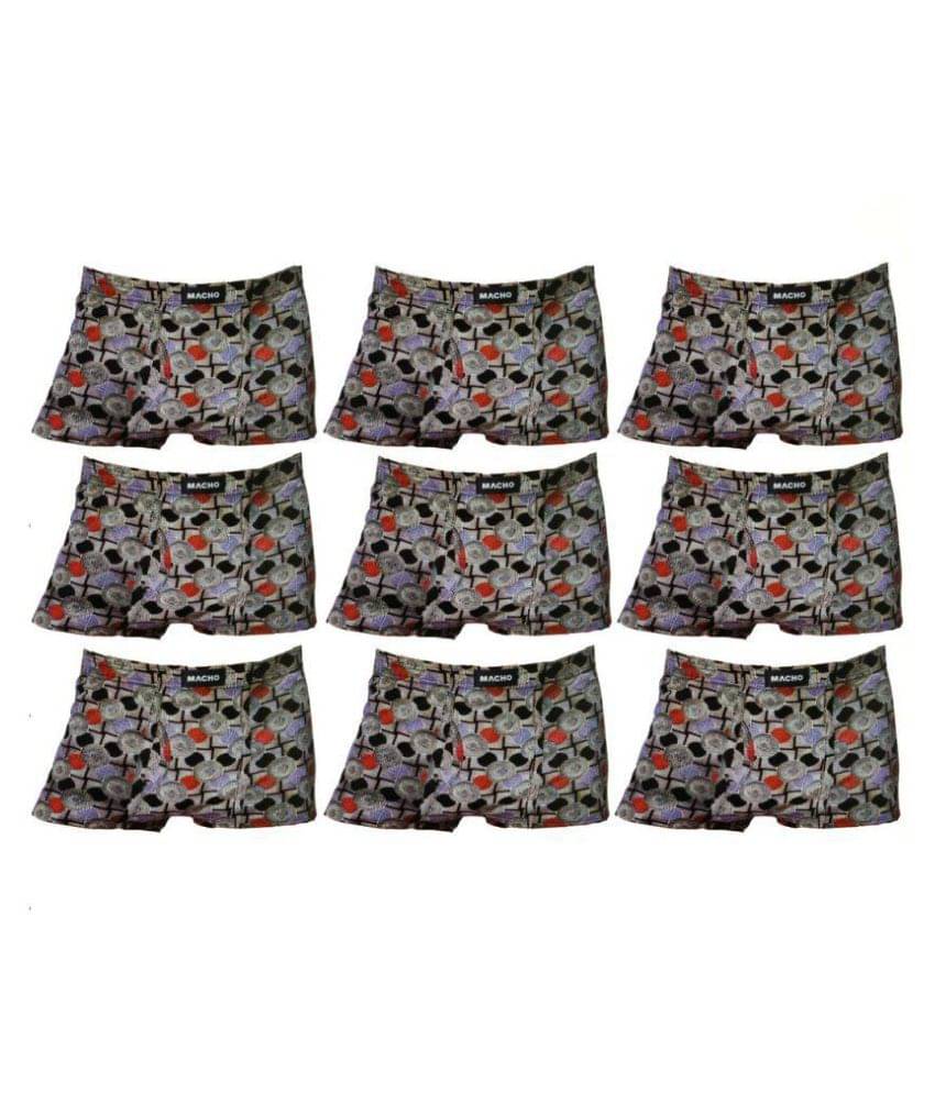 Macho Multi Trunk Pack of 9 Macho Multi Trunk Pack of 9