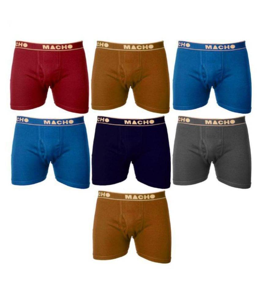 Macho Multi Trunk Pack of 7 Macho Multi Trunk Pack of 7
