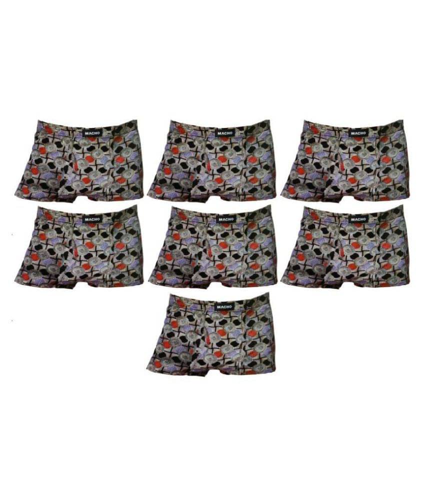 Macho Multi Trunk Pack of 7 Macho Multi Trunk Pack of 7