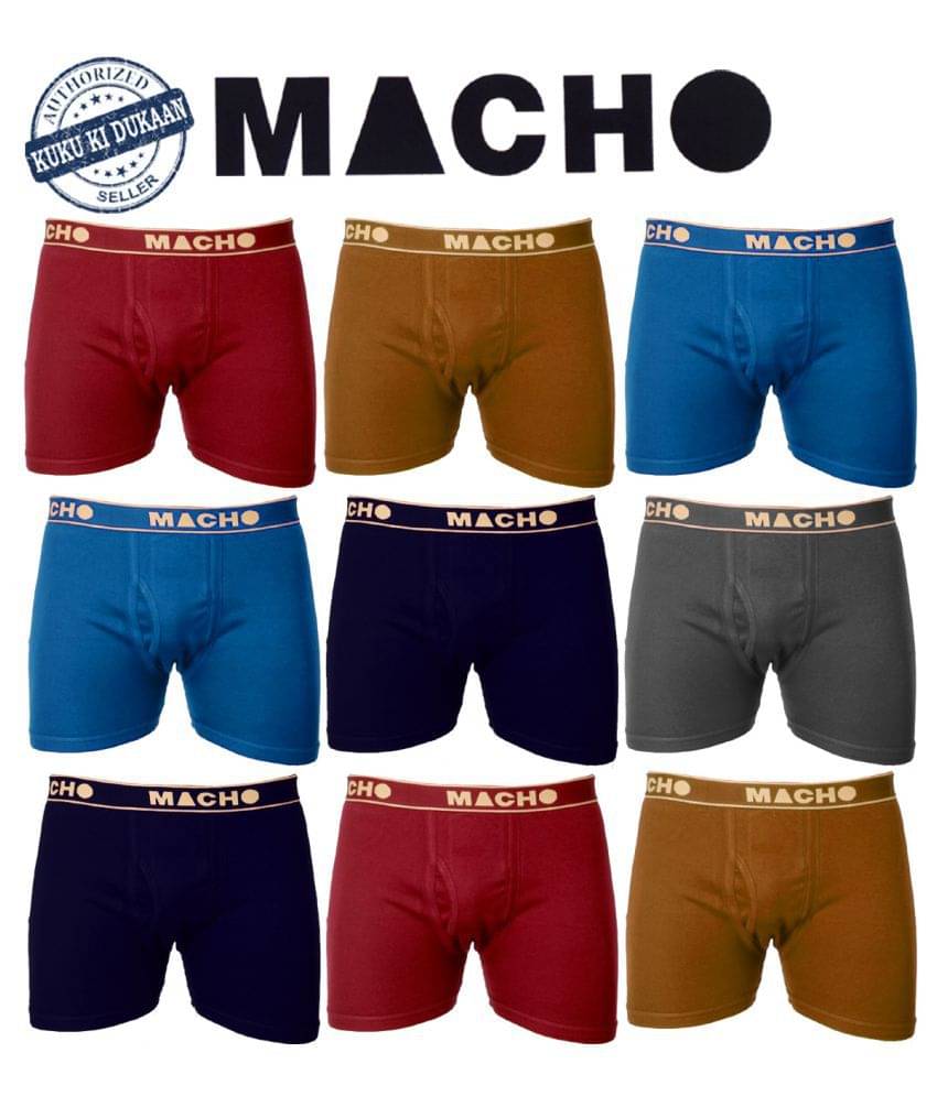 Macho Multi Trunk Pack of 9 Macho Multi Trunk Pack of 9