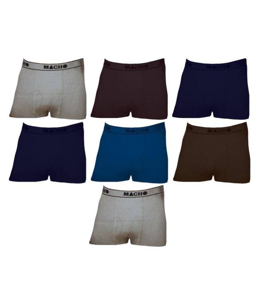 Macho Multi Trunk Pack of 7 Macho Multi Trunk Pack of 7