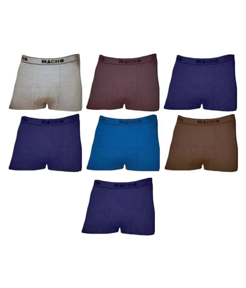 Macho Multi Trunk Pack of 7 Macho Multi Trunk Pack of 7