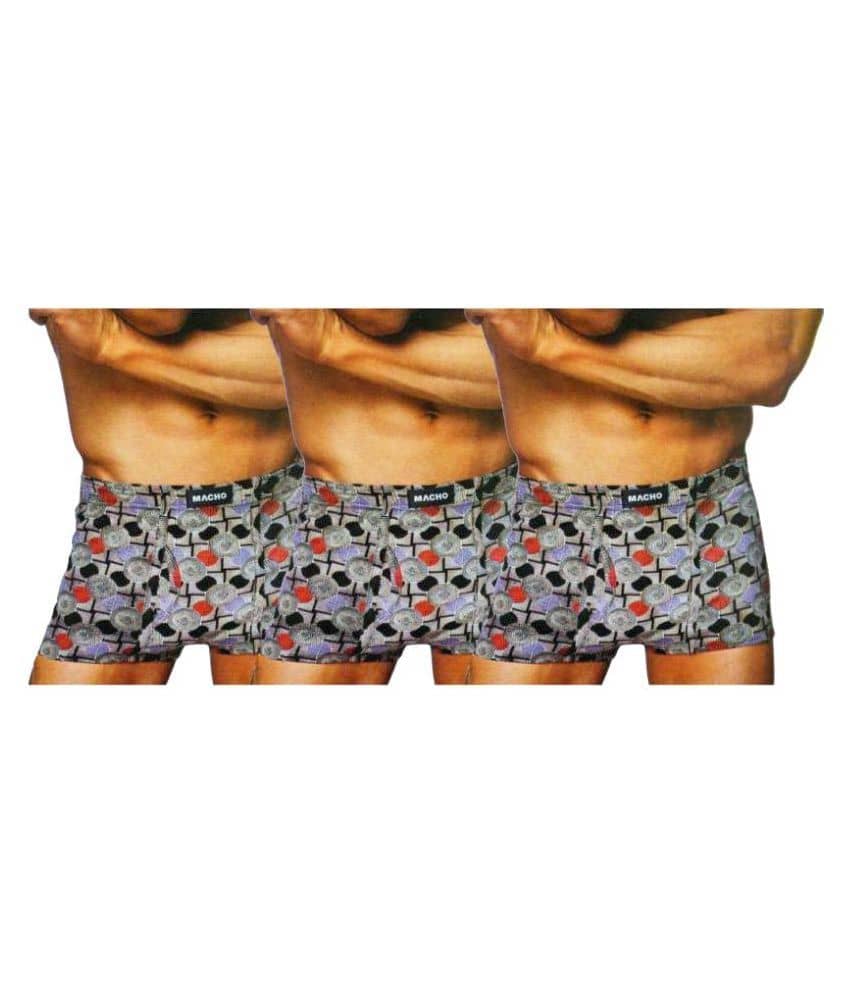 Macho Multi Trunk Pack of 3