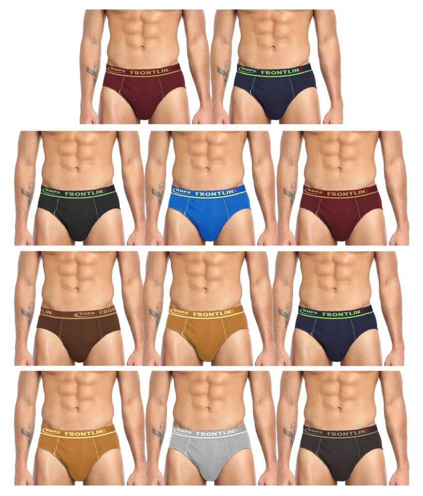 Rupa Frontline Multi Brief Pack of 11     			Rupa Frontline Multi Brief Pack of 11