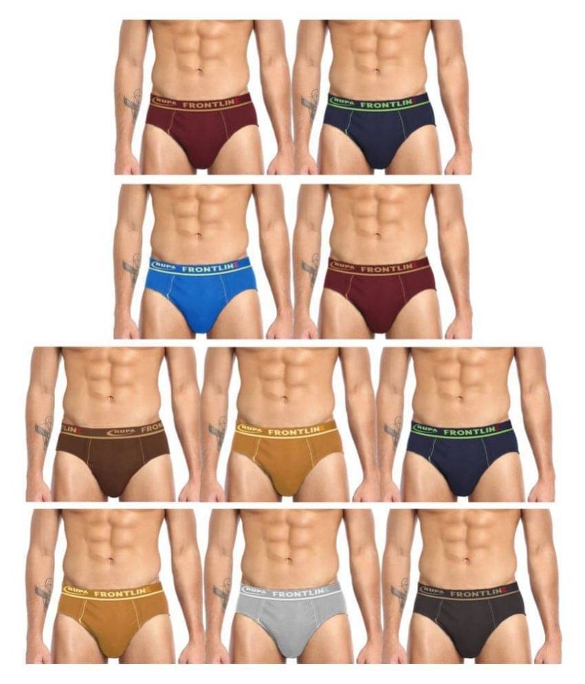 Rupa Frontline Multi Brief Pack of 10 Rupa Frontline Multi Brief Pack of 10
