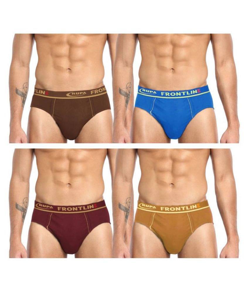 Rupa Frontline Multi Brief Pack of 4 Rupa Frontline Multi Brief Pack of 4