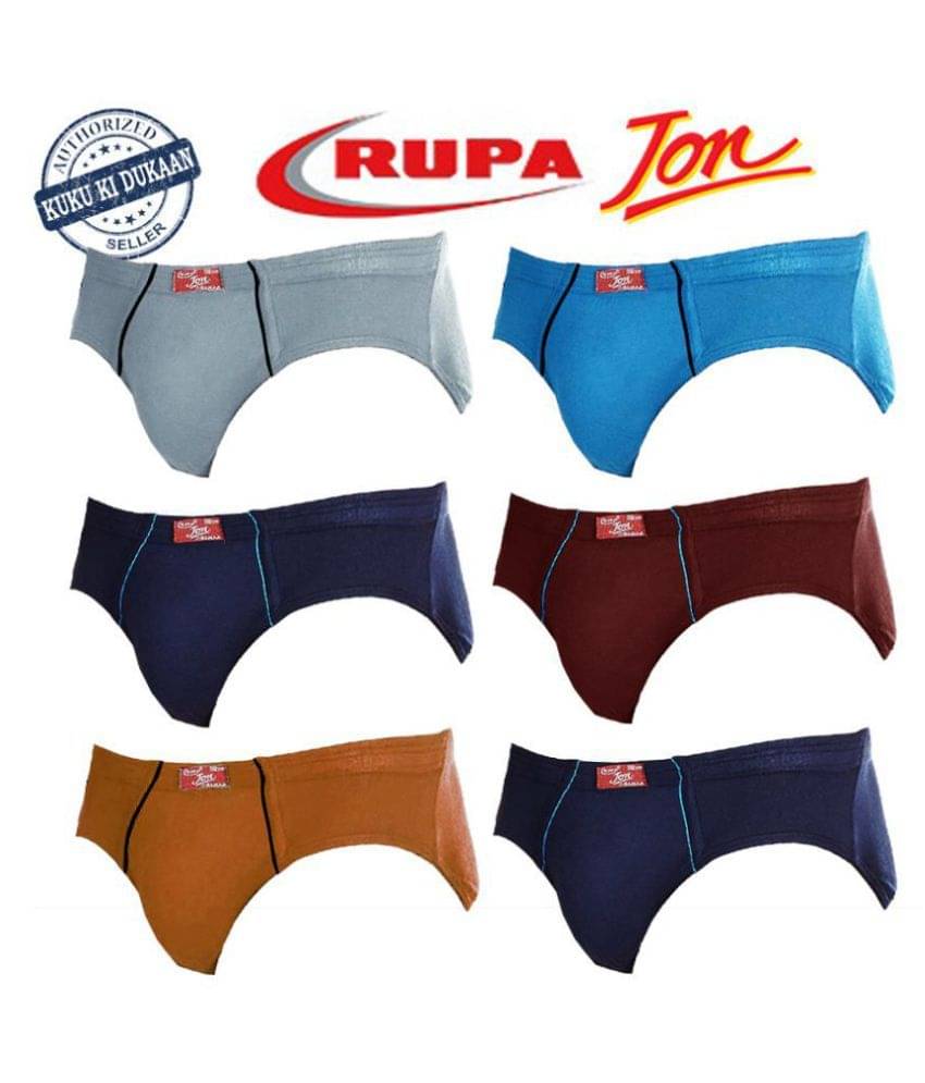 Rupa Multi Brief Pack of 6 Rupa Multi Brief Pack of 6