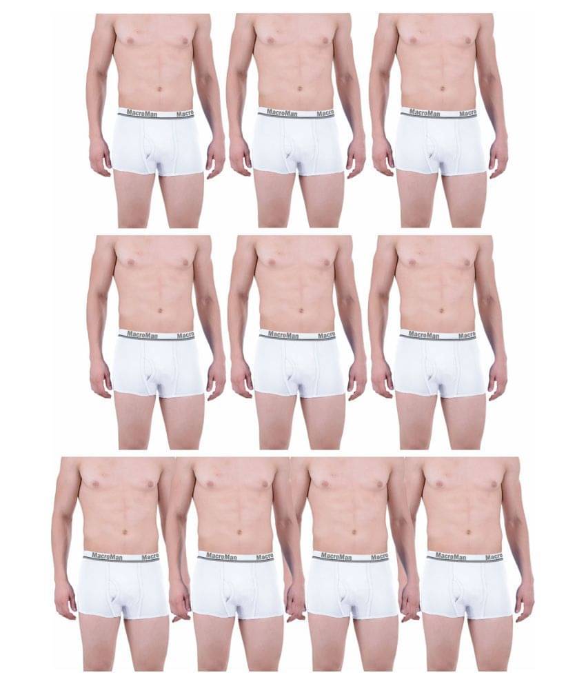     			Rupa White Trunk Pack of 10