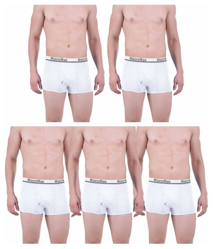 Rupa White Trunk Pack of 5 Rupa White Trunk Pack of 5