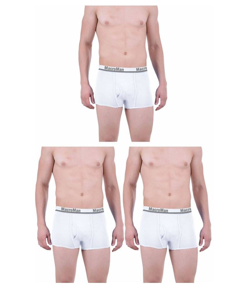 Rupa White Trunk Pack of 3 Rupa White Trunk Pack of 3