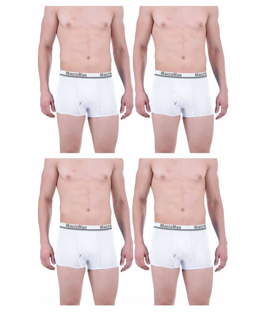Rupa White Trunk Pack of 4