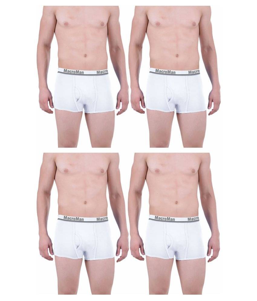     			Rupa White Trunk Pack of 4