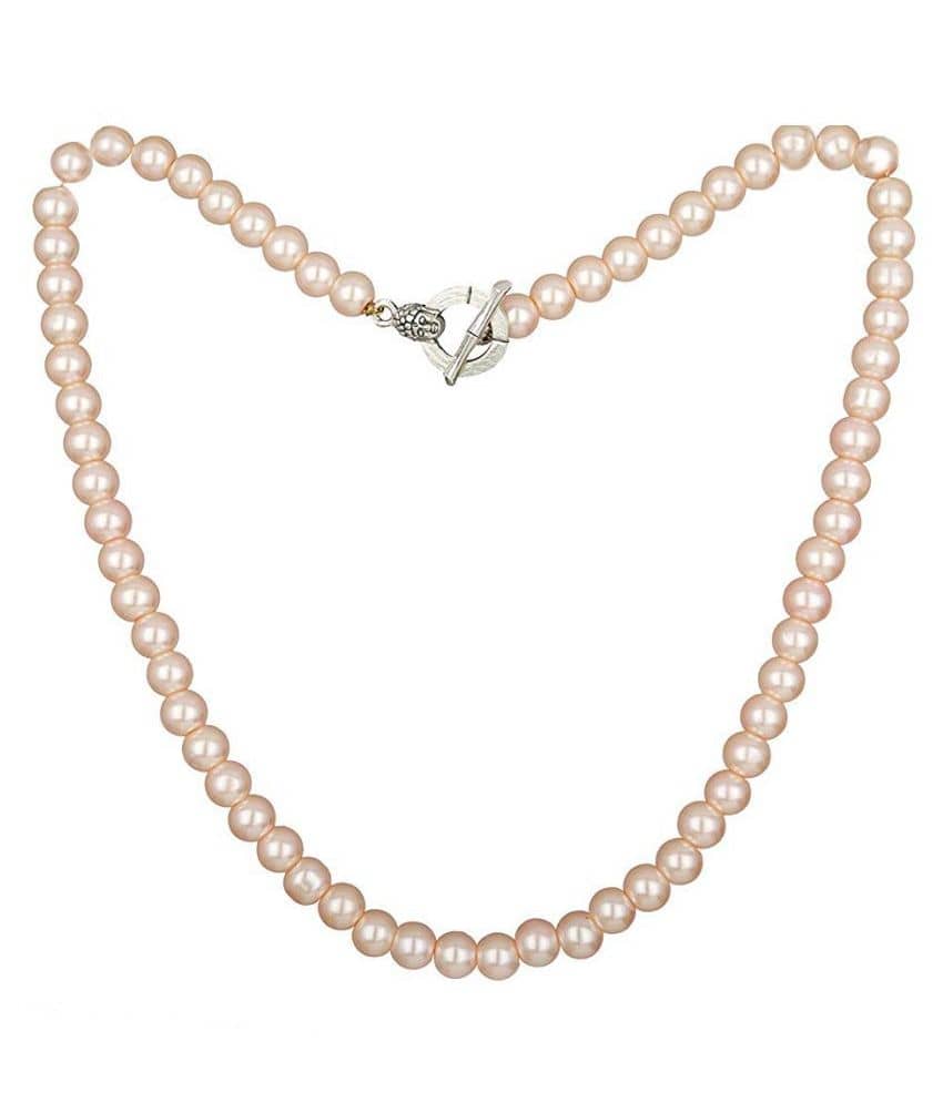 JFL - Jewellery For Less Brass Off White Princess Contemporary/Fashion None Necklaces Set