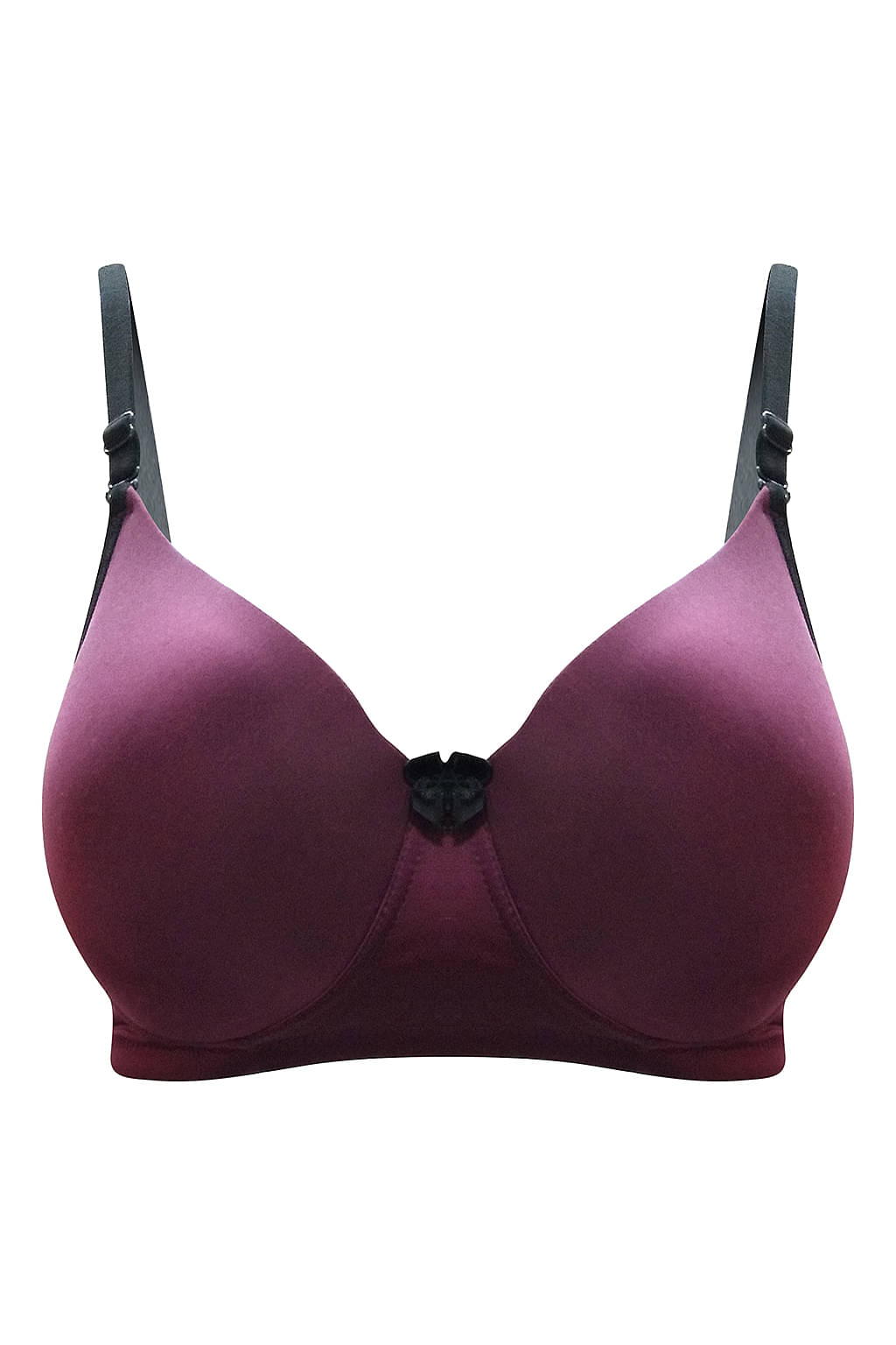 Clovia Net/Mesh Lightly Padded Women's T-Shirt Bra ( Purple ) Clovia Net/Mesh Lightly Padded Women's T-Shirt Bra ( Purple )