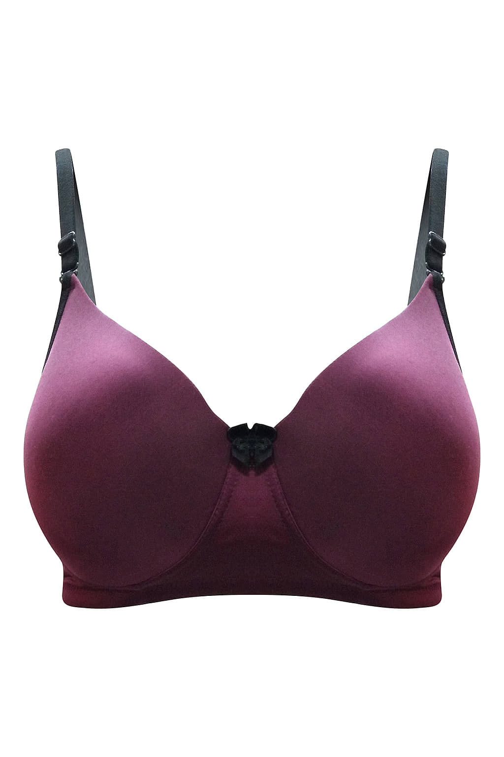 Clovia Net/Mesh Lightly Padded Women's T-Shirt Bra ( Purple )