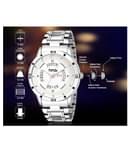 HMTe - Silver Metal Analog Men's Watch