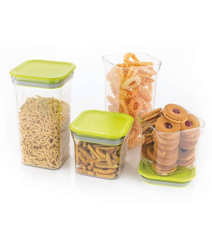     			Analog kitchenware Grocery,Dal,Pasta Polyproplene Food Container Set of 4 1100 mL