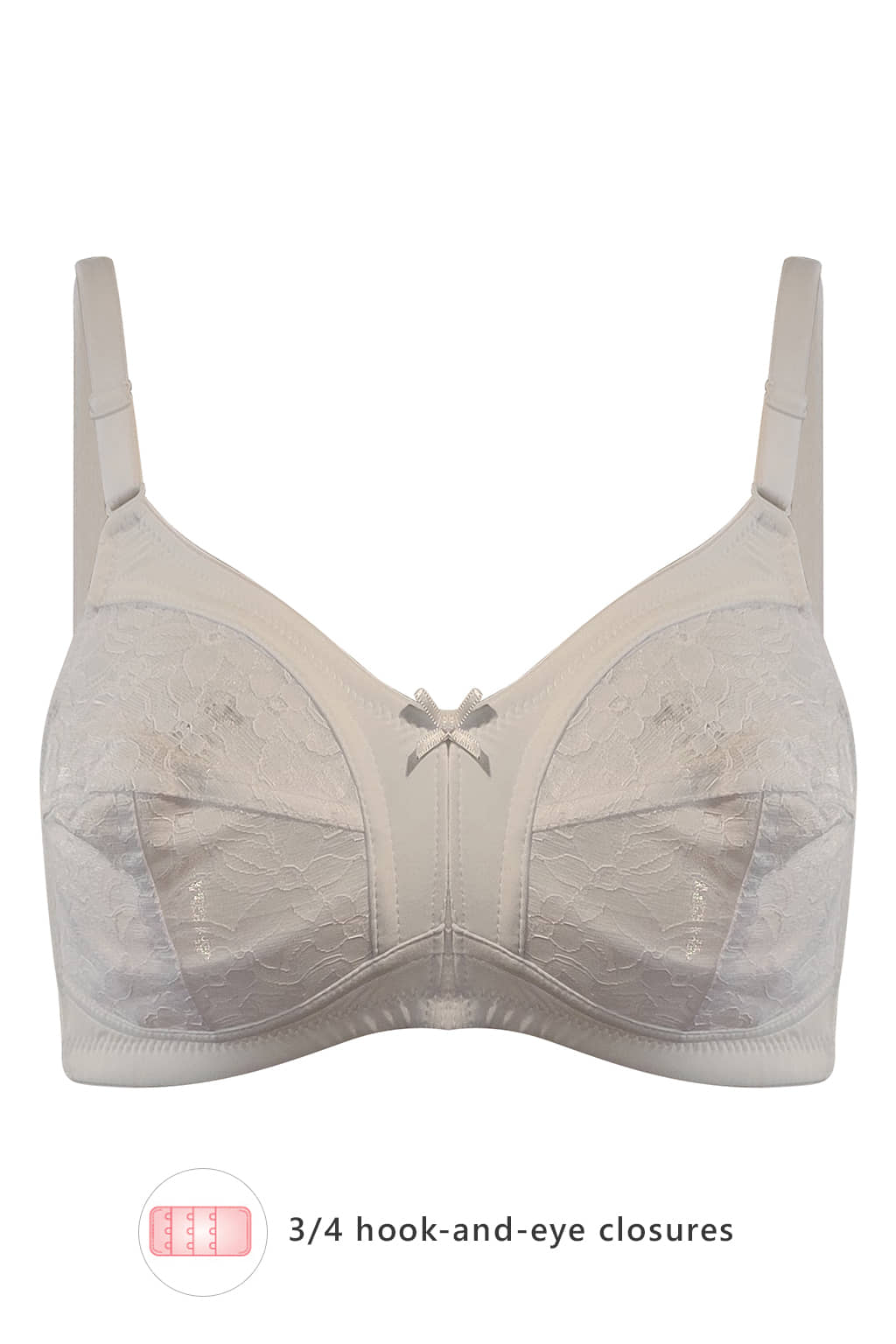 Clovia Lace Everyday Bra - White