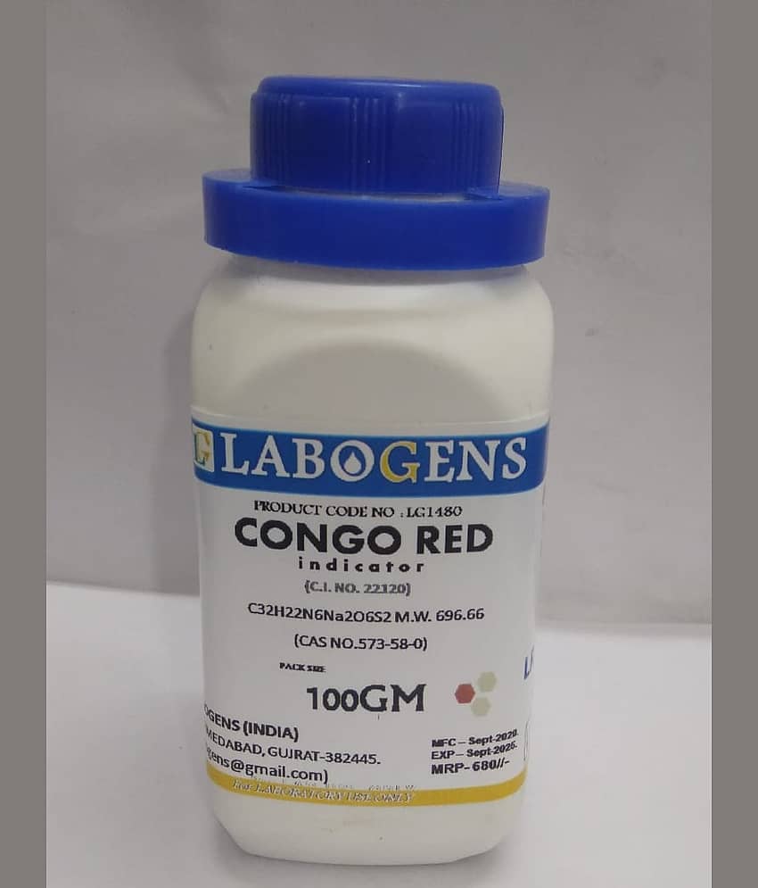 LABOGENS CONGO RED indicator 100GM - Stationery | Buy online on ZillyBuy