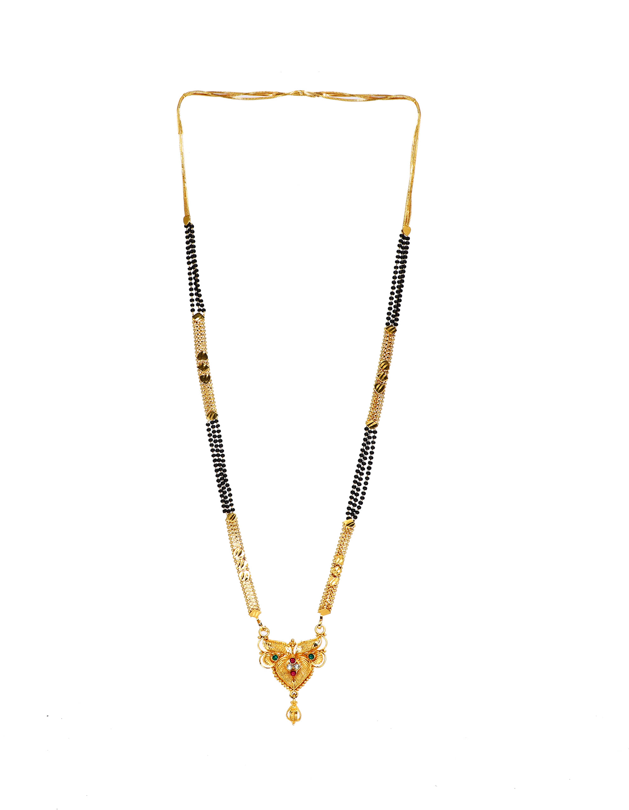Shankhraj Mall Gold Plated Letest & Designer Mangalsutra For Women-100254