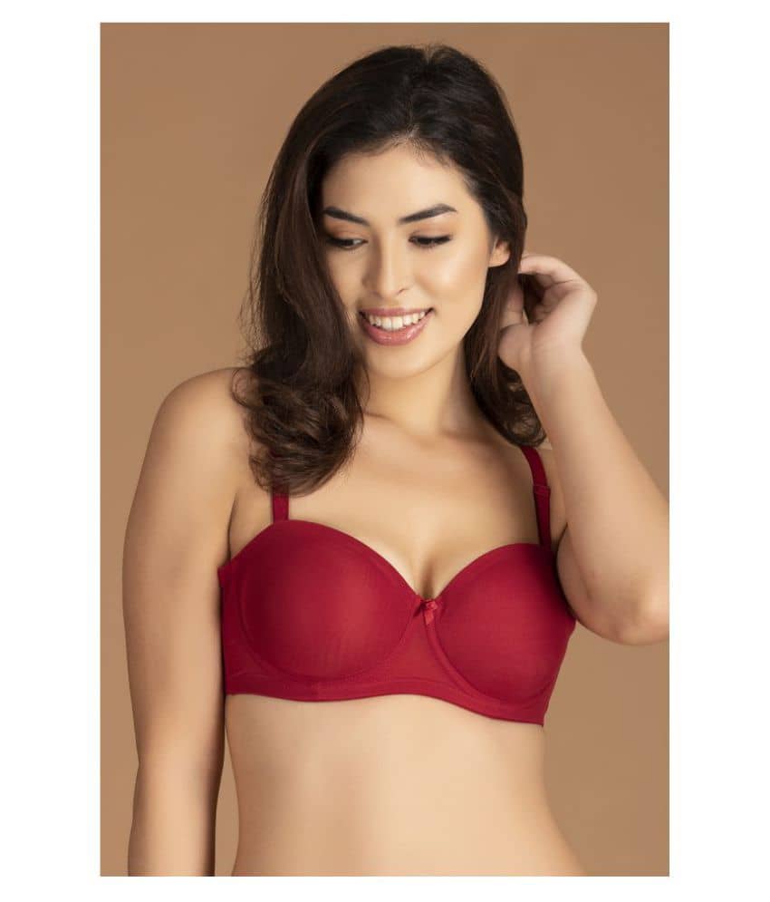 Clovia Lace Women's Everyday Bra ( Maroon )