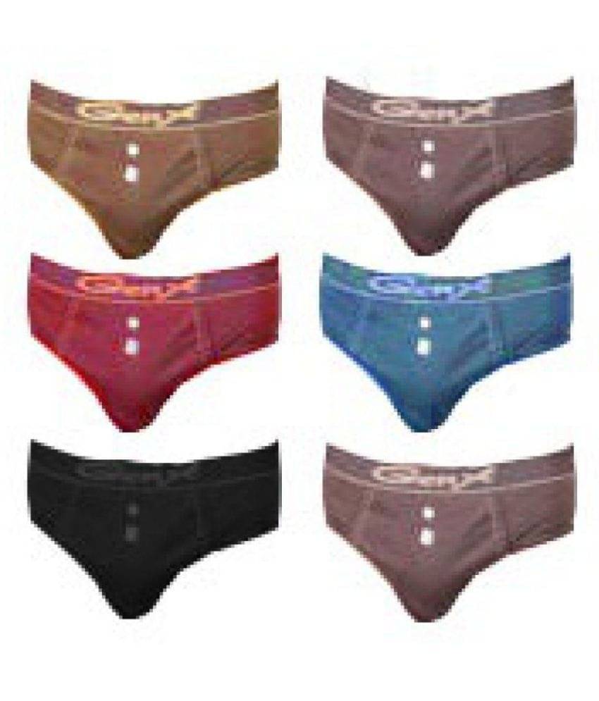 Genx Multi Brief Pack of 6 Genx Multi Brief Pack of 6