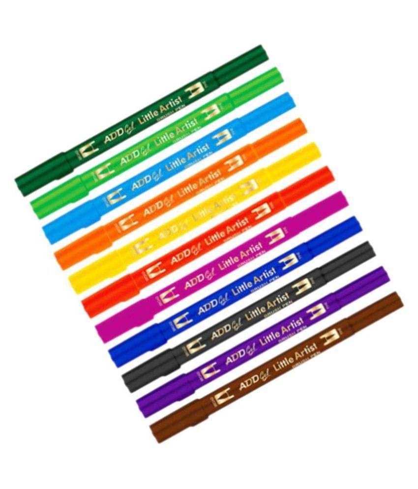     			Little Artist - Twin Tip Brush Pen - Pack of 3