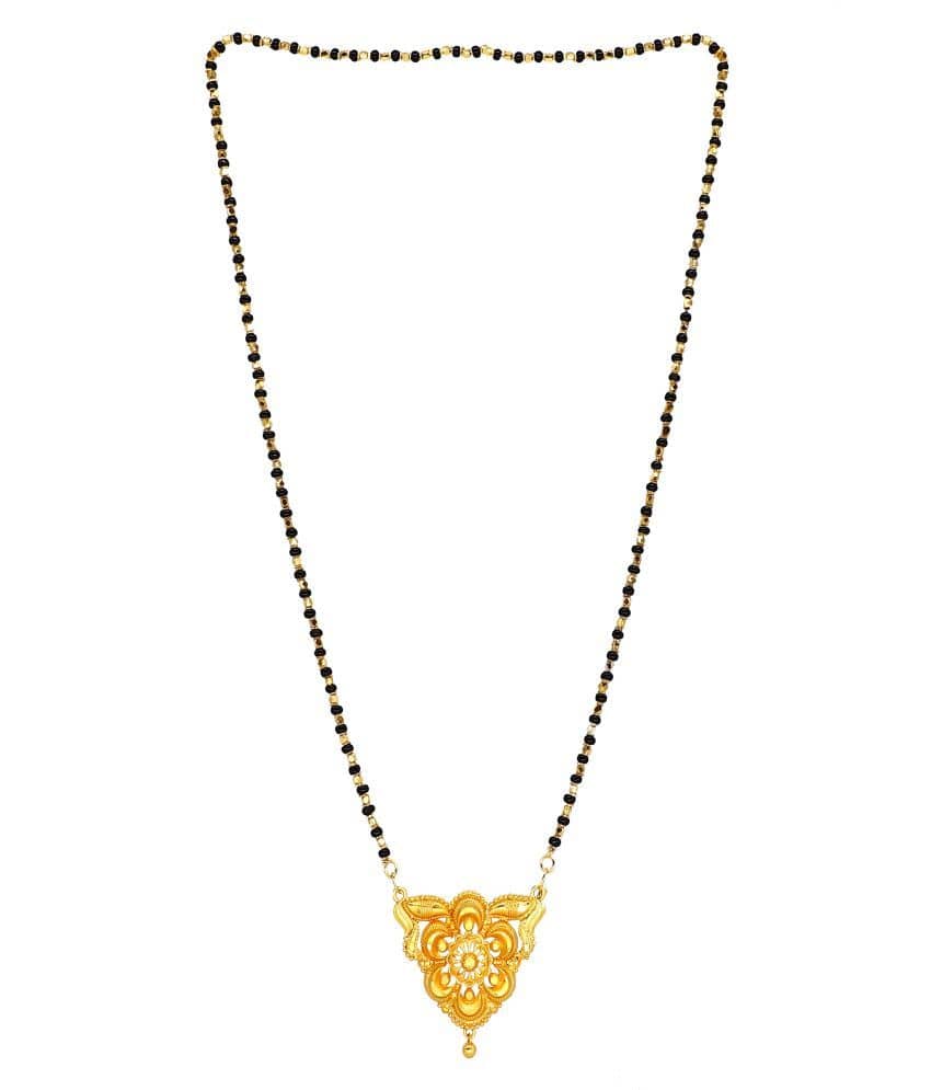 Shankhraj Mall Gold Plated Letest & Designer Mangalsutra For Women-100221